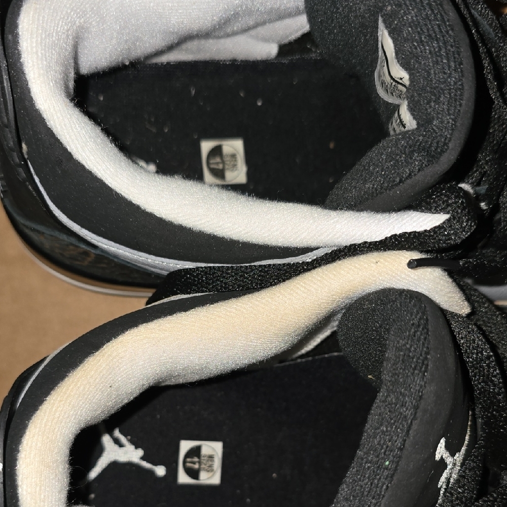 Jordan Gray and Black Sneakers - Picture 8 of 13
